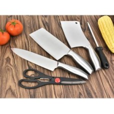 Houseware Stainless Steel  Six Kitchen Knife Set